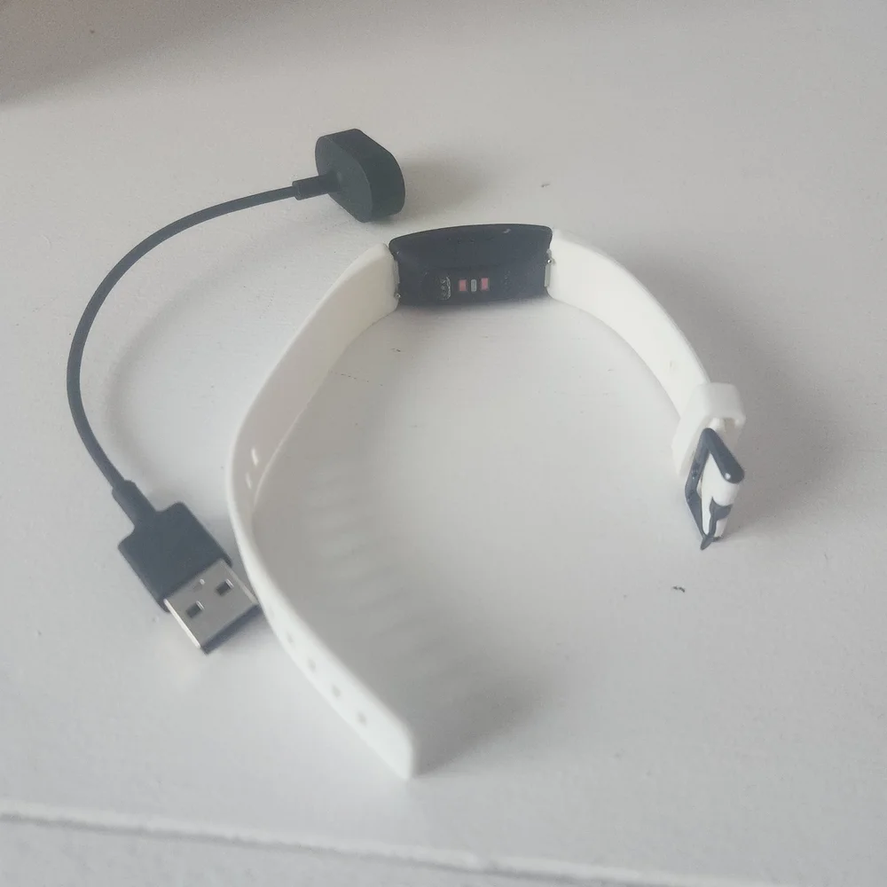 White Fitbit Inspire Fitness